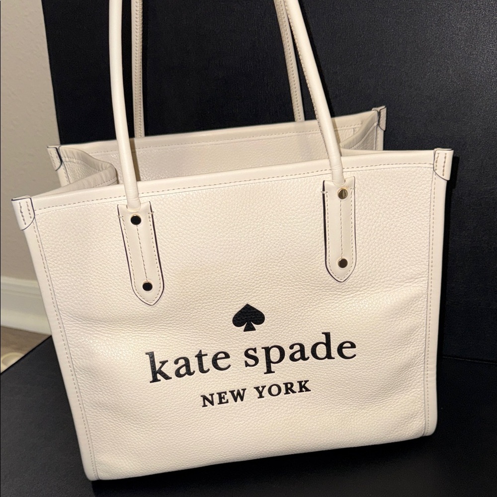 kate spade Cream Tote Bag